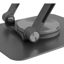 Storemax Tablet Standı Katlanabilir Alüminyum Alaşımlı Yüksek Dayanıklı Malzeme Kaymaz Ayarlanabilir Çok Amaçlı Fonkiyonel iPad Uyumlu Stant ZR756