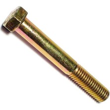 Storemax 014973254162 8. Sınıf Kaba Altıgen Başlı Vidalar, 9/16-12 x 4, Adet-5, Sarı