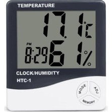 Storemax Dijital Bebek Derecesi Sıcaklık - Nem Ölçer Termometre -Saat