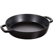 Storemax Çift Kulplu Döküm Izgara Tava Siyah 20 cm