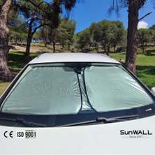 SunWALL Ford Puma Için Uyumlu Titanyum Gümüş Oto Güneşlik