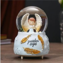 PremiumPort Çocuklar Için Işıklı Müzikli Kar Küresi, Rüya Gibi Süsleme Keyfi