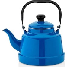 UltraMint Mavi Emaye Çaydanlık 2,5 L, Şık ve Dayanıklı Tasarım