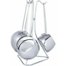 UltraMint Şık 4 Parça Cezve Takımı, Kahve Keyfi Için Mükemmel Seçenek