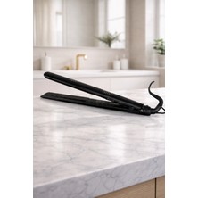 Sokany Siyah Seramik Saç Düzleştirici 230°C Isı Ayarlı, Ekstra Uzun 25X120 mm Floating Plaka HS-950B