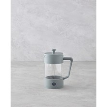 UltraMint Şeffaf Cam French Press 600 Ml, Yeşil, Pratik ve Şık Tasarım