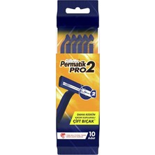 Hepta Collection Permatik Pro2 Kullan At Erkek Tıraş Bıçağı 10 Adet