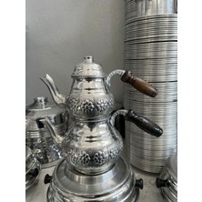 UltraMint Paslanmaz Alüminyum Isıtıcı ve Demleme Çaydanlık Seti