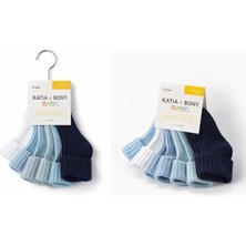 Katia & Bony Bebek 5'li Karışık Paket Soket Çorap Çok Renkli