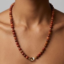 THEIA GemWorks Rutila - Çin Akik & Hematit Kolye