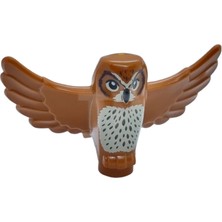 LEGO Orjinal Hayvanlar Kahverengi Baykuş Kuş Brown Owl Bird 67632PB04