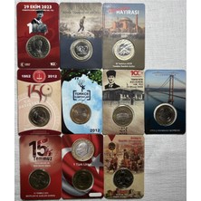 Emir Collection 10 Adet Özel Temalı Para – 1 Lira + 5 Lira – Kitlerinde – Çil Set