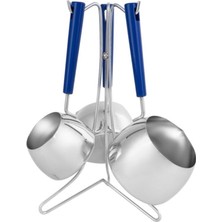 UltraMint Lacivert Akdeniz Cezve, Şık ve Dayanıklı Mutfak Gereci