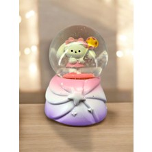 PremiumPort Işıklı Tavşan Kar Küresi, Sıcak Atmosfer ve Eğlence Için Mükemmel Seçim