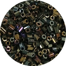 Royaleks Kesme Cam Boncuk 2mm - 60 Gram - Asker Yeşili - BNC388