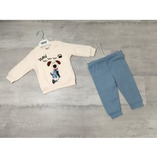 Köpekcik Kabartmalı Hav Hav 2li Erkek Takım