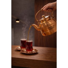 UltraMint Şık ve Dayanıklı Bakır Çaydanlık, Zarif Tasarım ve Yüksek Kalite