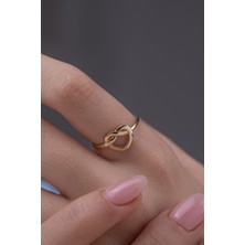 Kolyecik 14 Ayar Altın Kalp Yüzük