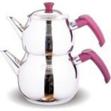 UltraMint Paslanmaz Çelik Eko Büyük Boy Çaydanlık, Şık ve Dayanıklı Tasarım