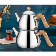 UltraMint Büyük Boy Damla Çaydanlık, Şık ve Dayanıklı, Pratik Kullanım