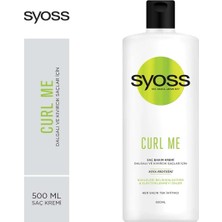 Syoss Curl Me Kıvırcık Saçlar Için Soya Proteinli Saç Kremi 500 ml