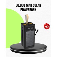 Zero Land Nrzsnt Güneş Enerjili Powerbank Dijital Göstergeli Taşınabilir Güç Kaynağı