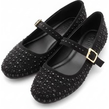 Klay Shoes Kadın Şıktaşlı Tasarım Rahat Babet