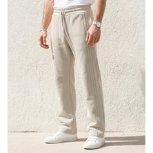 Plus Scorpion Erkek Günlük Eşofman Altı Düz Paça Rahat Kalıp Pamuklu