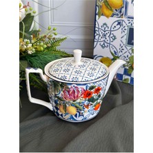 UltraMint Şık Porselen Demlik, Çay Demleme Için Zarif Tasarım