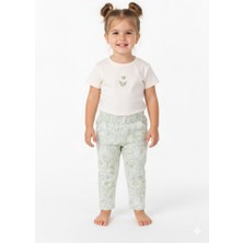 NK Tekstil Powder Pantolon Kız - Yeşil