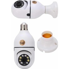 LTG Nova Gece Görüşlü Akıllı Dönebilen Ev Kamerası Ampül Kamera