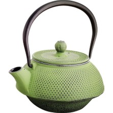 UltraMint Yeşil Döküm Demlik 300 Cc, Japon Tarzı Şık ve Dayanıklı Tasarım