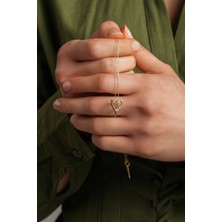 Kolyecik 14 Ayar Kalp Kolye