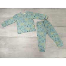 Hayvanlar Alemi Baskılı 2li Erkek Pijama Takımı