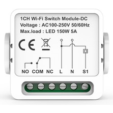 BilTeknik Tuya Wifi Kuru Kontak Akıllı Röle