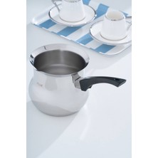 UltraMint Karmen Çelik Cezve 1350 Ml, Şık ve Dayanıklı Mutfak Gereci