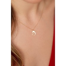 Kolyecik 14 Ayar Anne Çocuk Kolye