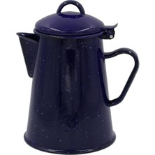 UltraMint Şık Emaye Demlik 1.20 Lt, Retro Tarz, Dayanıklı ve Kullanışlı Tasarım