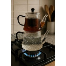 UltraMint Isıya Dayanıklı Cam Çaydanlık Takımı, Zarif ve Pratik Tasarım