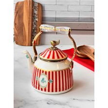 UltraMint Şık Emaye Kettle, Dayanıklı ve Pratik Kullanım Için Tasarlandı