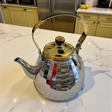 UltraMint Paslanmaz Çelik Demlik Lüks Serisi, Zarif ve Dayanıklı Tasarım