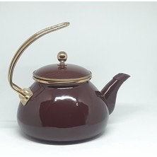 UltraMint Şık ve Dayanıklı 2.2l Vintage Emaye Demleme Kettle, Evinizin Tarzını Yansıtıyor