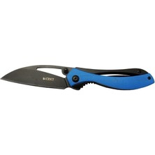 İrgit Store Crkt Pleroma 821A Bl Mavi Kamp / Outdoor Çakı 18CM - Manuel, Kemerlikli, Kutulu