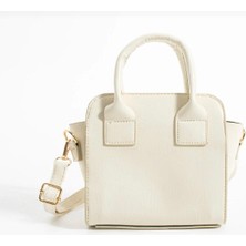 Legend Aksesuar Kadın Kutu Model Üç Gözlü Fermuar Kapama Çok Şık Mini El ve Omuz Çantası