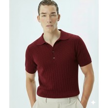 ModaBase Erkek Terletmez Triko Polo Yaka 3 Dügmeli Kısa Kol Penye