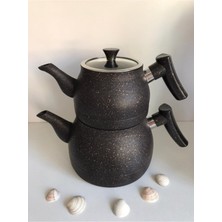 UltraMint Siyah Granit Çaydanlık, Şık ve Dayanıklı Tasarım ile Kullanışlılık