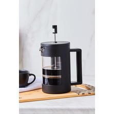 UltraMint 800 ml Borosilikat Cam French Press, Şık ve Dayanıklı Kahve Demleme Aracı