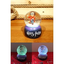 PremiumPort Renkli LED Işıklı, Müzikli, Dekoratif Kar Püskürtmeli Harry Potter Tasarımı