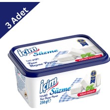 İçim Içim Süzme Peynir 250 G x 3 Adet - Pratik, Yumuşak ve Taze Lezzet