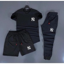 Risil-Nu Company Nasa Baskılı Unisex Yazlık Eşofman Kombini